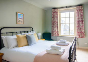 Bedroom at The Cross Keys, Aldeburgh