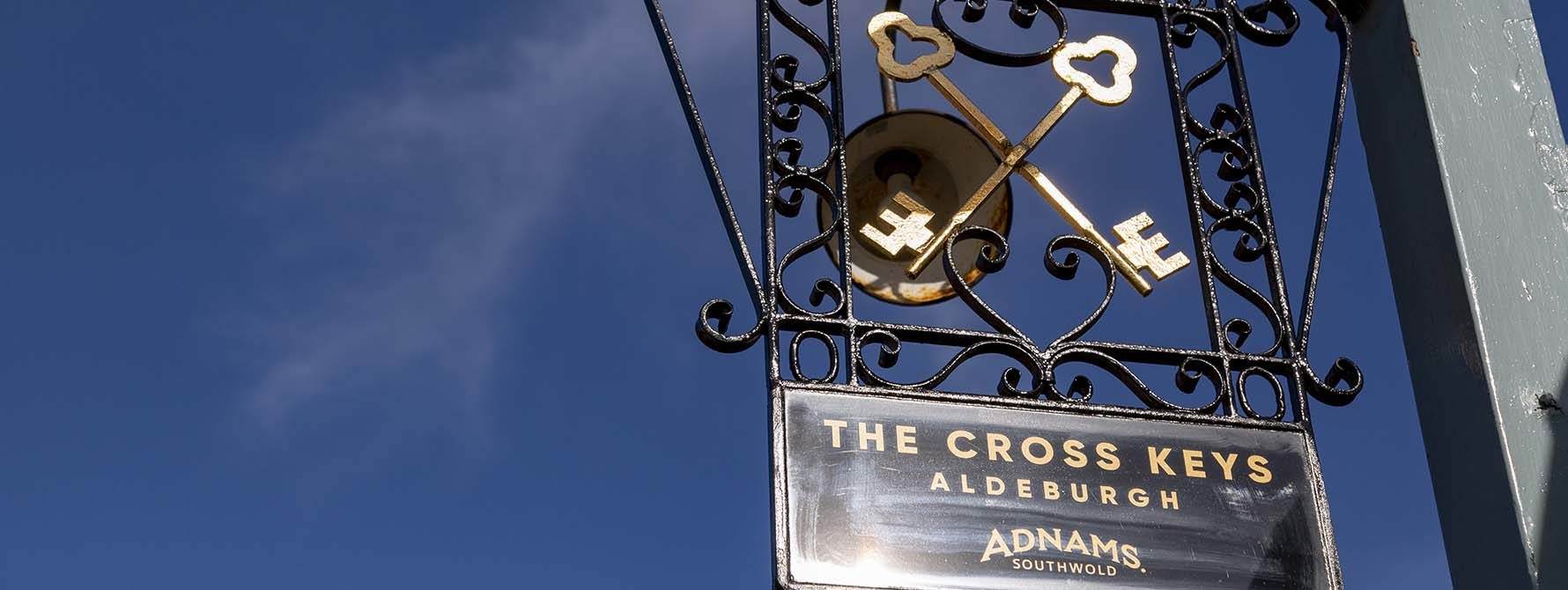 The Cross Keys Aldeburgh Sign